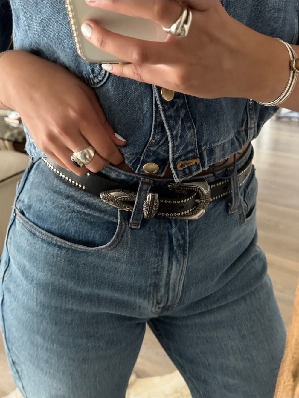 VTG studded belt✨✨